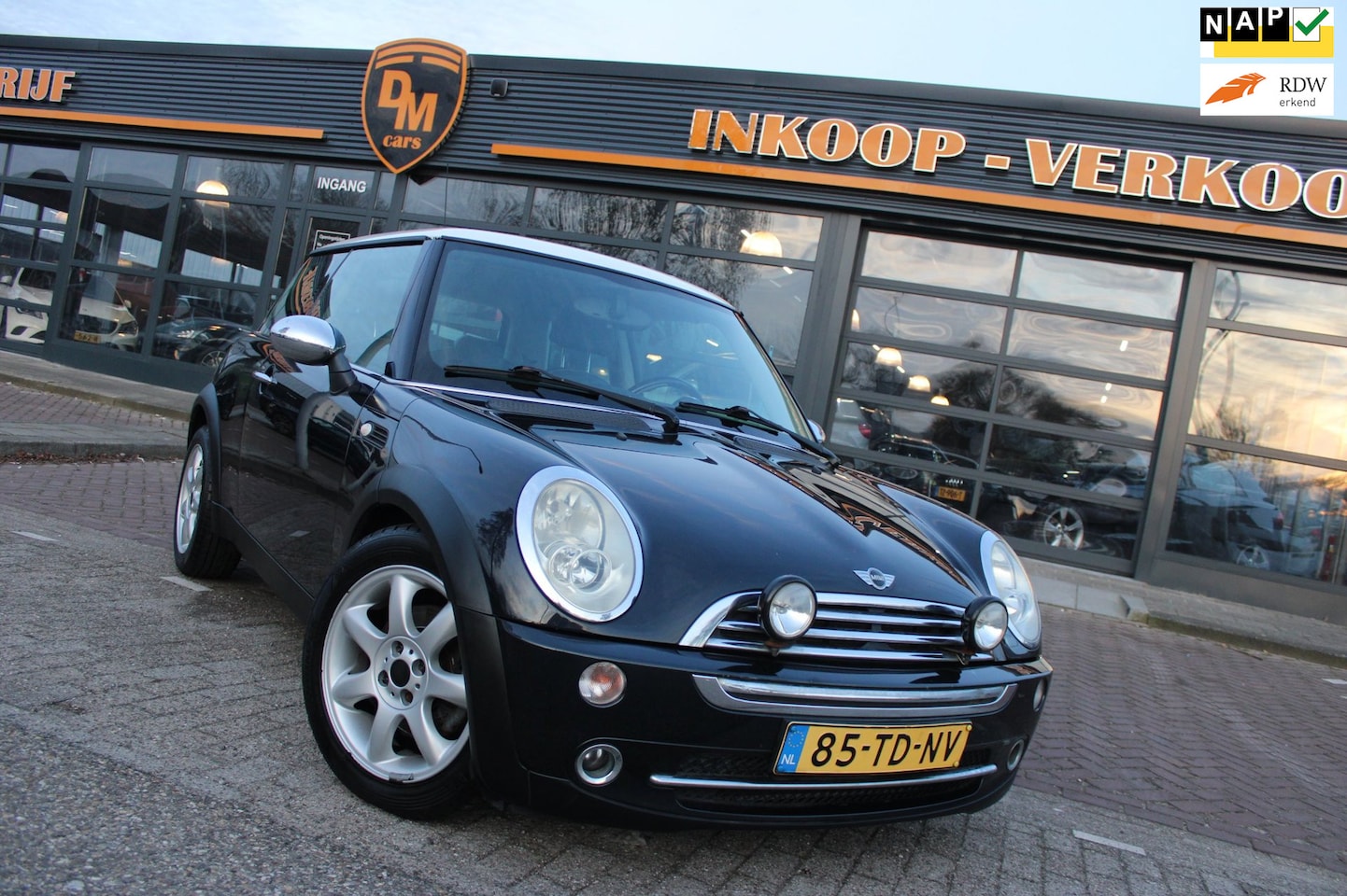 MINI Cooper - Mini 1.6 Park Lane | Leer | Airco | Netjes | - AutoWereld.nl