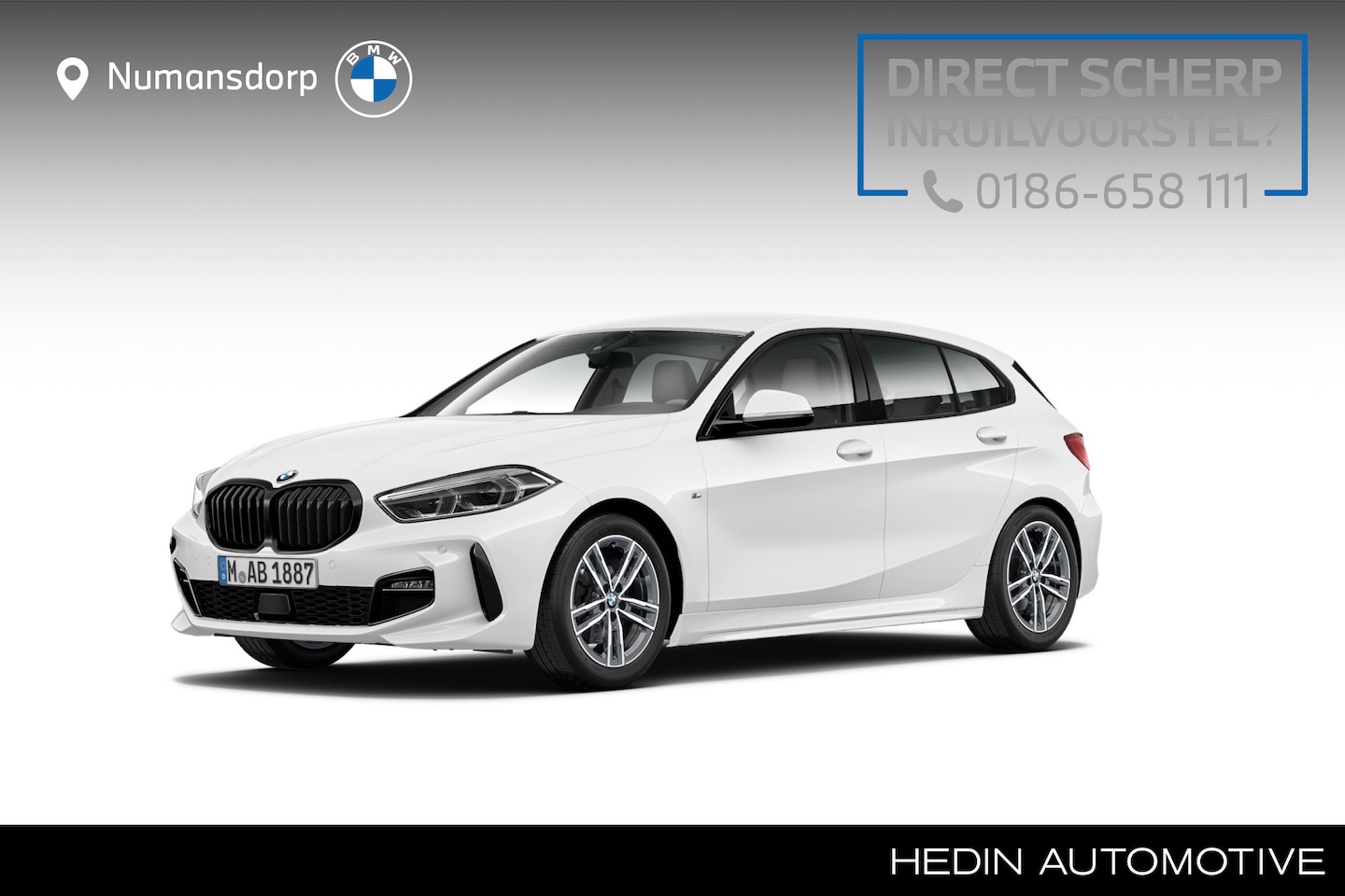 BMW 1-serie - 118i | M-Sportpakket | Getint Glas | Sportstoel. | Stoelverw. | PDC Voor + achter - AutoWereld.nl
