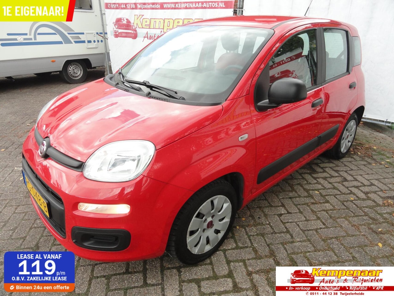Fiat Panda - 0.9 TwinAir Popstar 1e eigenaar! - AutoWereld.nl