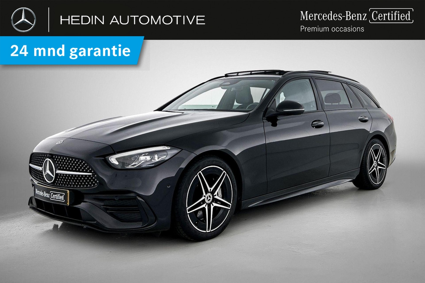 Mercedes-Benz C-klasse Estate - C 180 Automaat AMG Line | Advantage Pakket | Nightpakket | Trekhaak | Panoramadak | Parktr - AutoWereld.nl