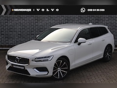 Volvo V60 - 2.0 T6 Recharge AWD Business Pro | Trekhaak | Voorstoelen + stuurwiel verwarmd | Ice white