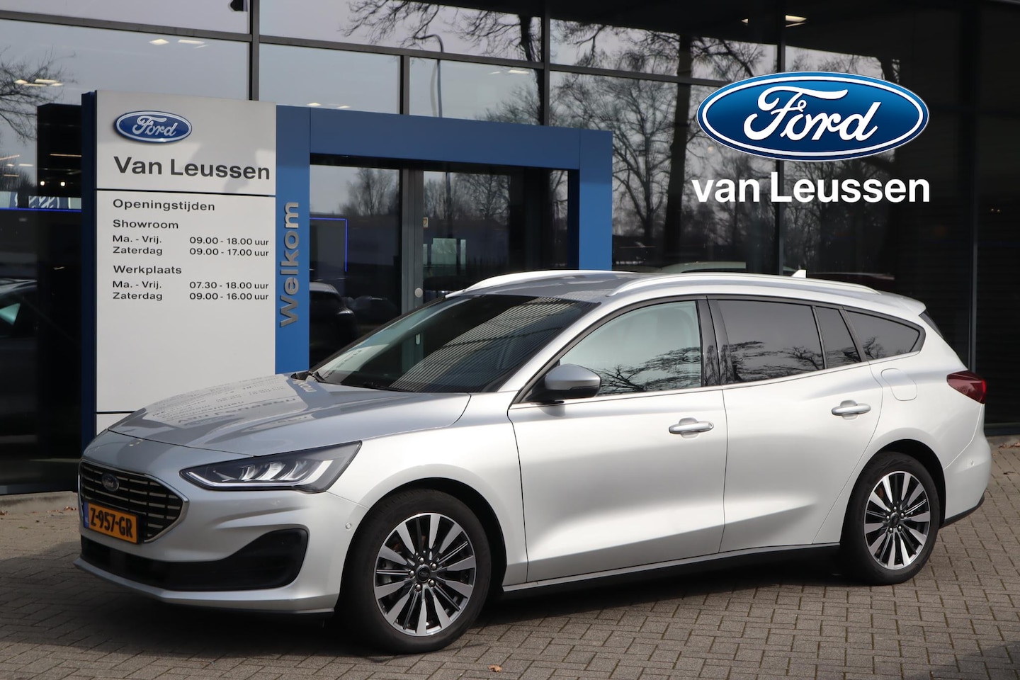 Ford Focus Wagon - 125PK HYBRID TITANIUM-X VIRTUAL-COCKPIT B&O AUDIO CLIMA P-SENSOREN 17"LMV LED CAMERA WINTE - AutoWereld.nl