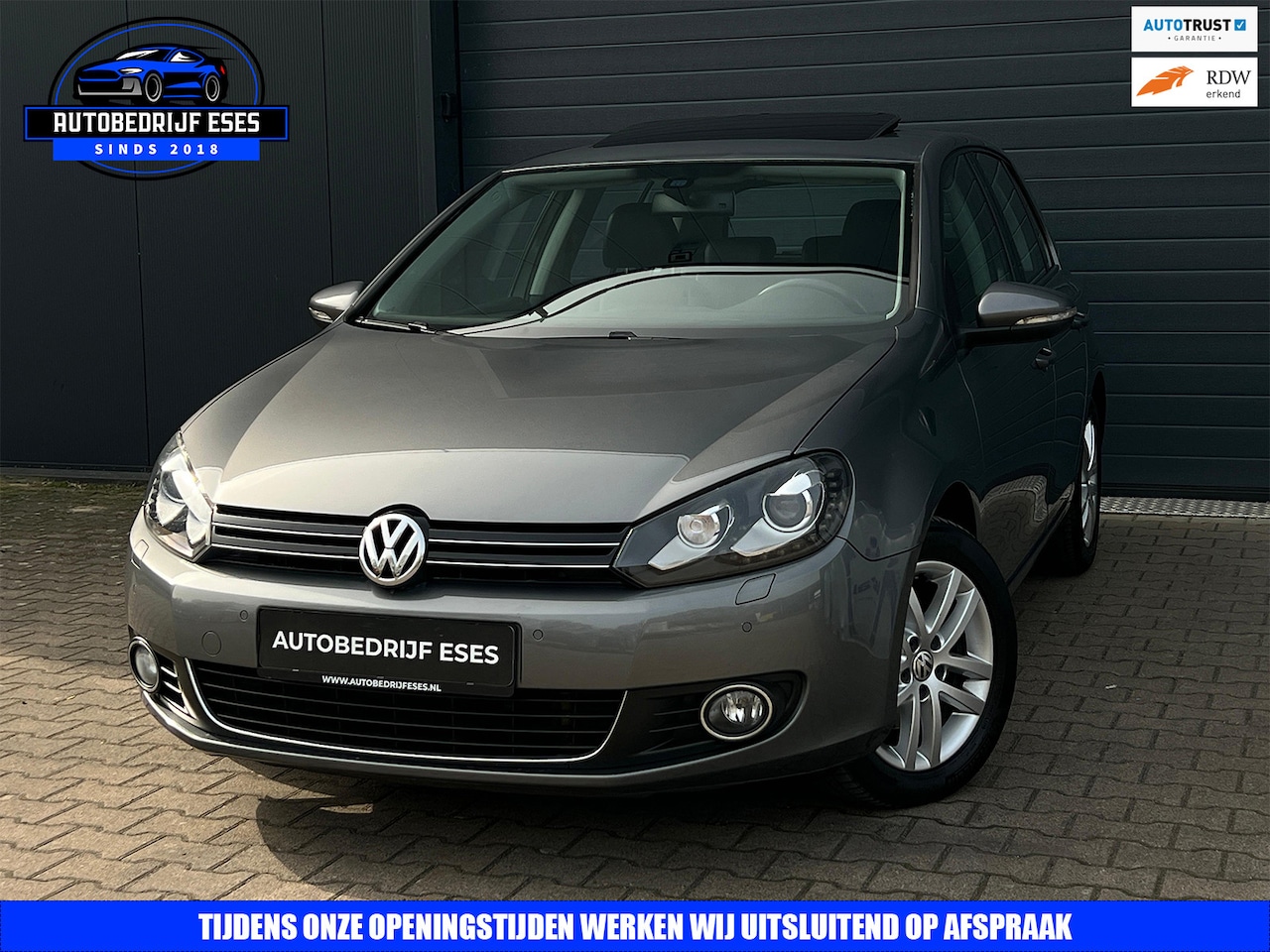 Volkswagen Golf - 1.4 TSI Carat |MF-STUUR|XENON|DAK|LEDER|NAVI - AutoWereld.nl