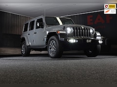 Jeep Wrangler Unlimited - 4xe 380 Sahara / 360 Camera / Leder / Navi / Ecc / Elek Pakket / Led / Pdc / 18 Inch / TOP