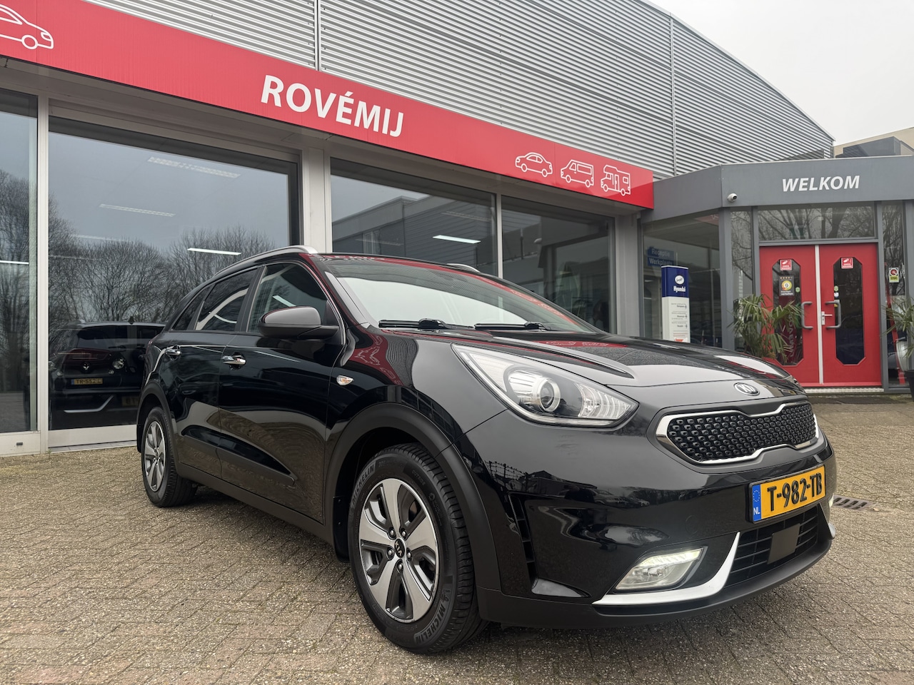 Kia Niro - 1.6 GDi Hybrid DynamicPlusLine Carplay, Cruise, Camera, Stoel/stuur verwarming. - AutoWereld.nl