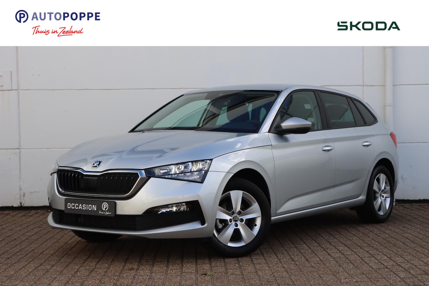 Skoda Scala - 1.0 TSI Ambition DSG7 110pk | Parkeersensoren | DAB+ | Carplay | Cruise Control - AutoWereld.nl