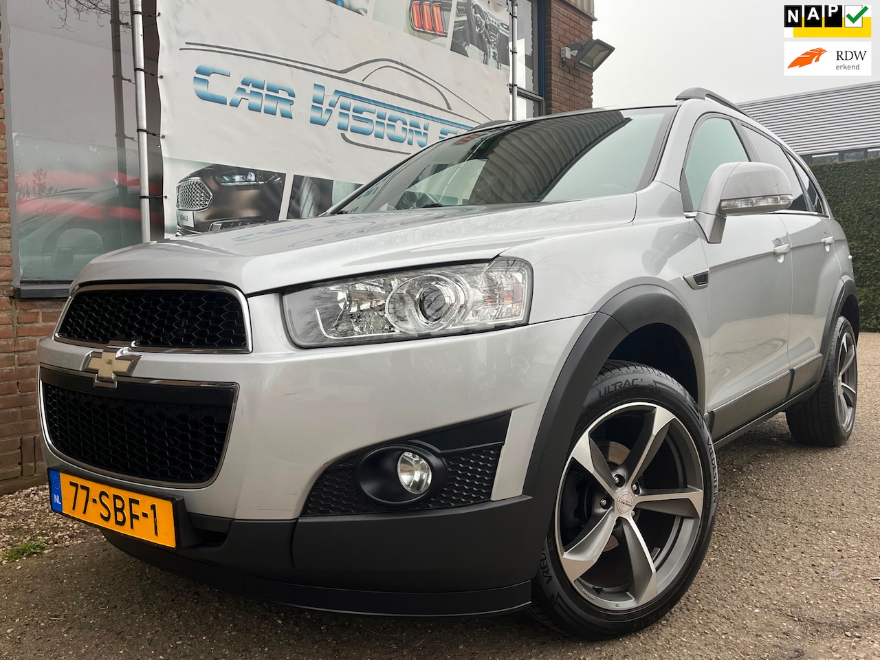Chevrolet Captiva - 2.4i LT 2WD|Trekhaak|Camera|Airco|7-persoons| - AutoWereld.nl