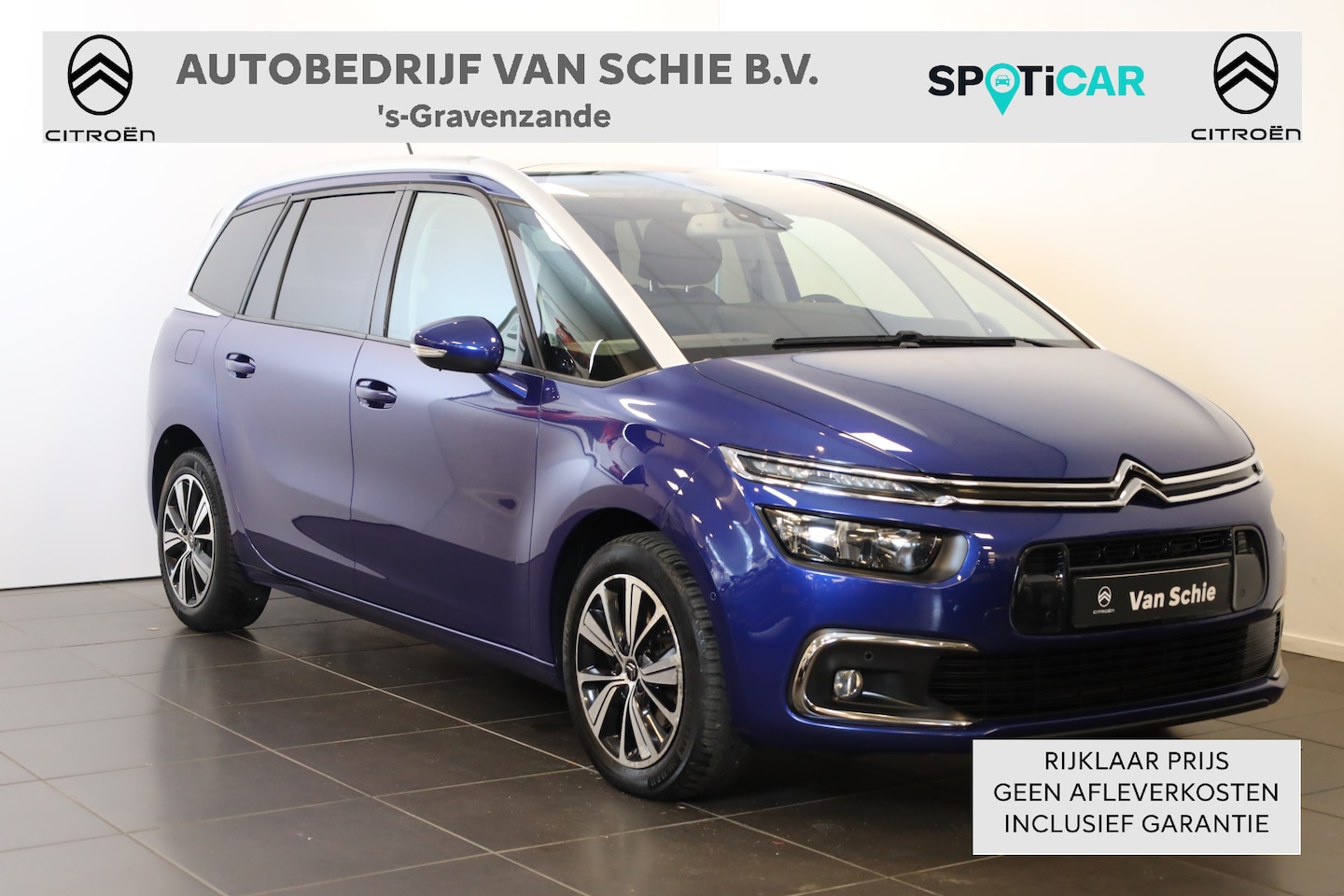 Citroën Grand C4 Picasso - PT 180 Shine 7-zitplaatsen Camera | Sensoren | Navi | Apple Carplay/Android Auto - AutoWereld.nl