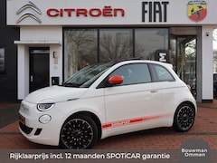 Fiat 500 - 42kWh 118pk Automaat Icon, Rijklaarprijs | SOH 95, 4% | Schuif/-kanteldak | Navigatie | Ca