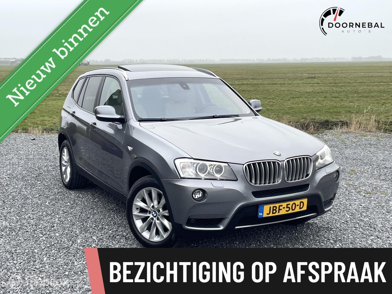 BMW X3 - xDrive35i High Executive / LEDER / CAMERA / PANORAMA - AutoWereld.nl