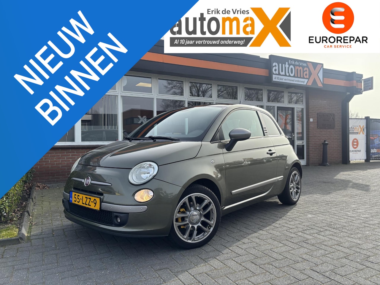 Fiat 500 - 1.4-16V byDiesel |Airco!6Bak!| - AutoWereld.nl