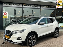 Nissan Qashqai - 1.2 Tekna Aut Panorama 360 Camera Park.Sens Trekhaak NAP NL-Auto Dealeronderhouden
