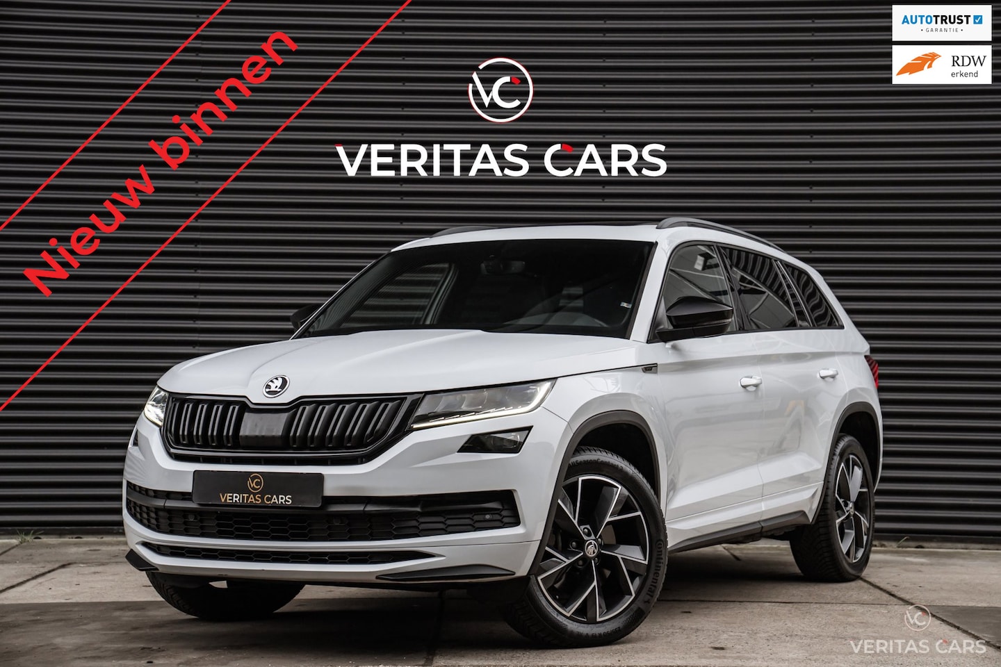 Skoda Kodiaq - 2.0 TSI 4x4 Sportline Business 190PK 7p.|ACC|Pano|Camera|Full Led|Trekhaak e.o. - AutoWereld.nl