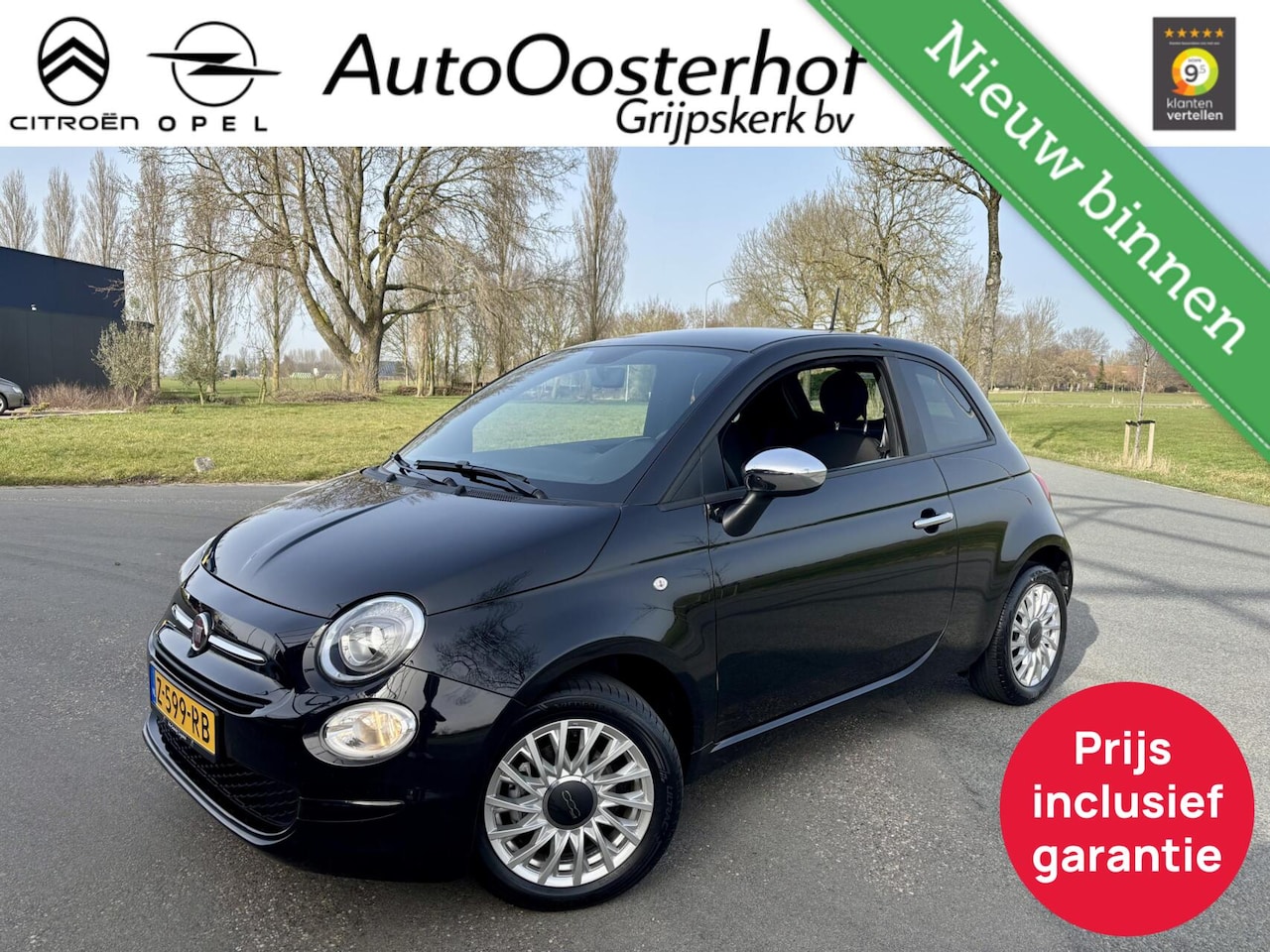 Fiat 500 - 1.0 Hybrid All-in Prijs - AutoWereld.nl