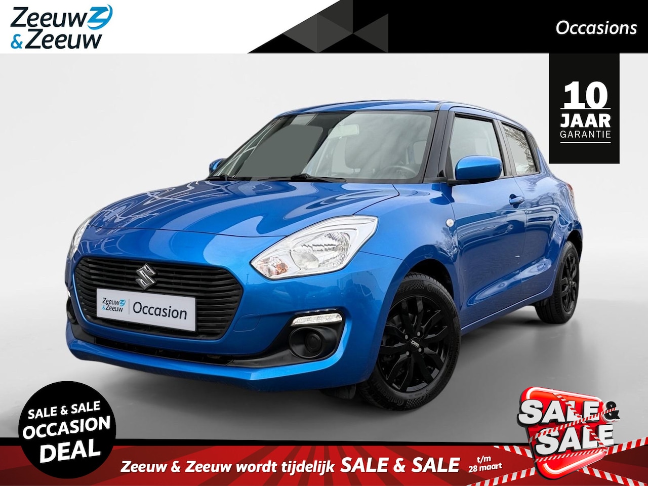 Suzuki Swift - 1.2 Comfort Airco | Bleutooth | LM Velgen | - AutoWereld.nl