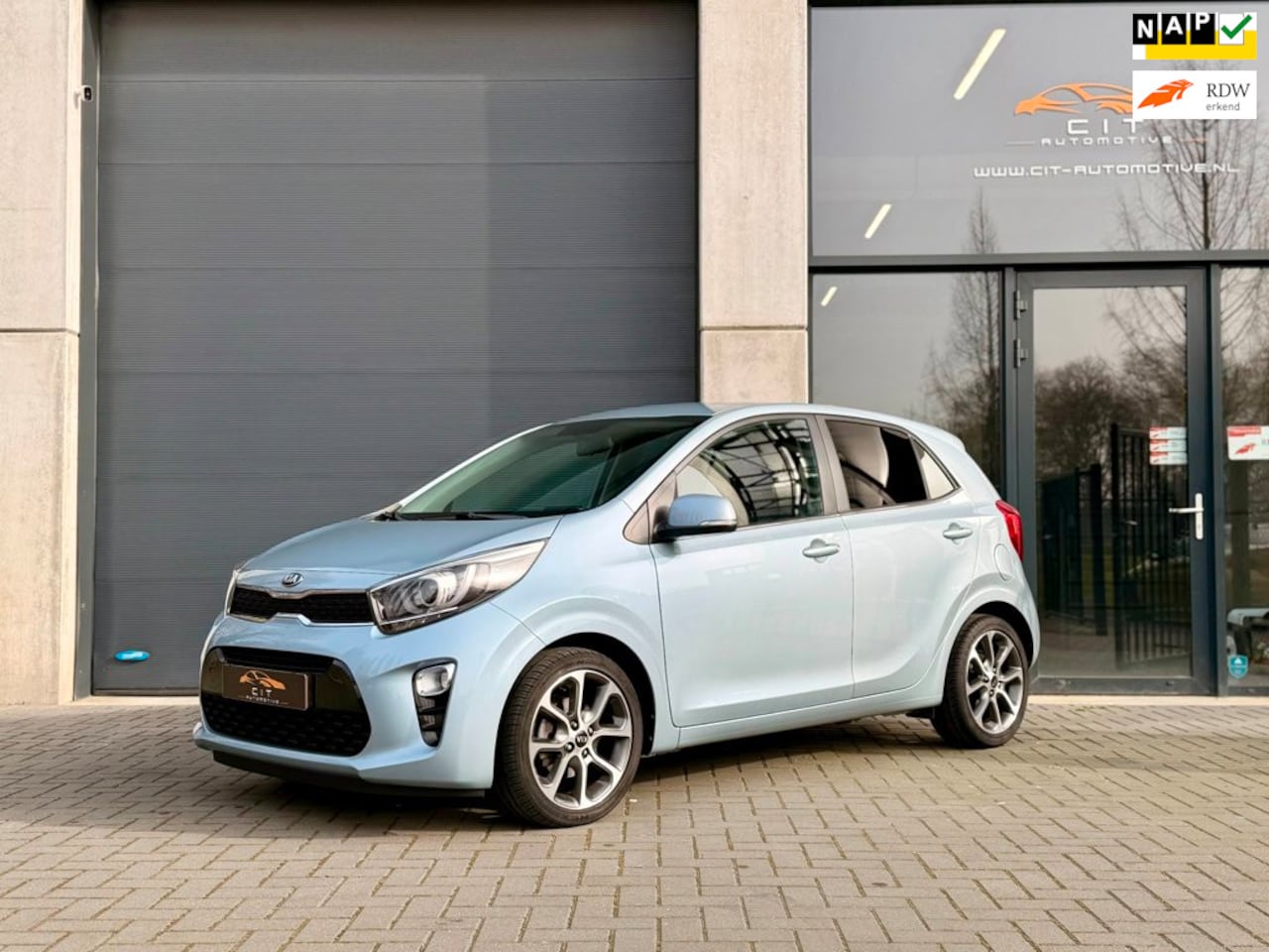 Kia Picanto - 1.0 CVVT Design Edition | Climate control | Navigatie | Leder - AutoWereld.nl