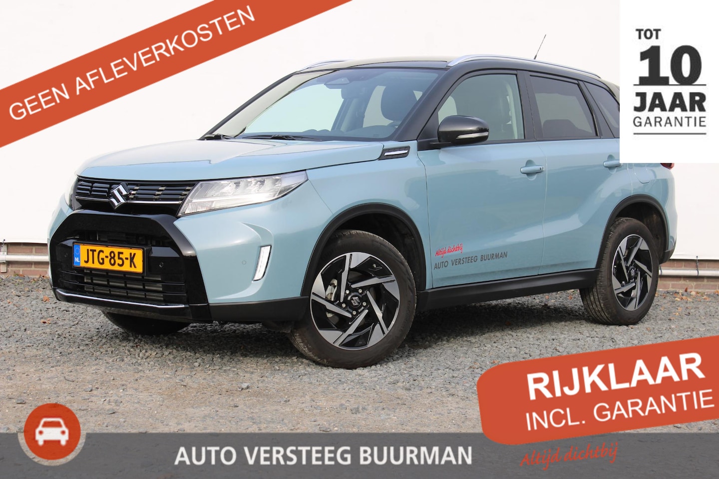 Suzuki Vitara - 1.4 Boosterjet Smart Hybrid Style Automaat, Nieuwe Auto met Draadloos Applecarplay/Android - AutoWereld.nl