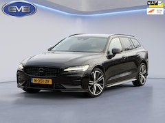 Volvo V60 - 2.0 B4 205 pk R-Design sport, Black edition, vele opties, sport leder, dealer onderhouden,