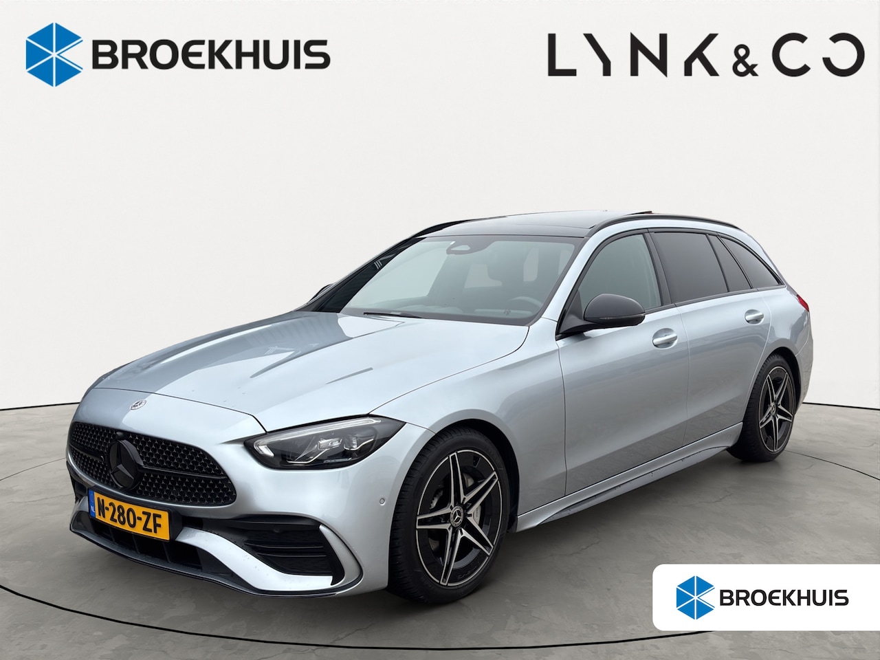 Mercedes-Benz C-klasse Estate - 200 Launch Edition AMG Line | Trekhaak | Panoramadak | Extra getint glas | Apple Carplay\A - AutoWereld.nl