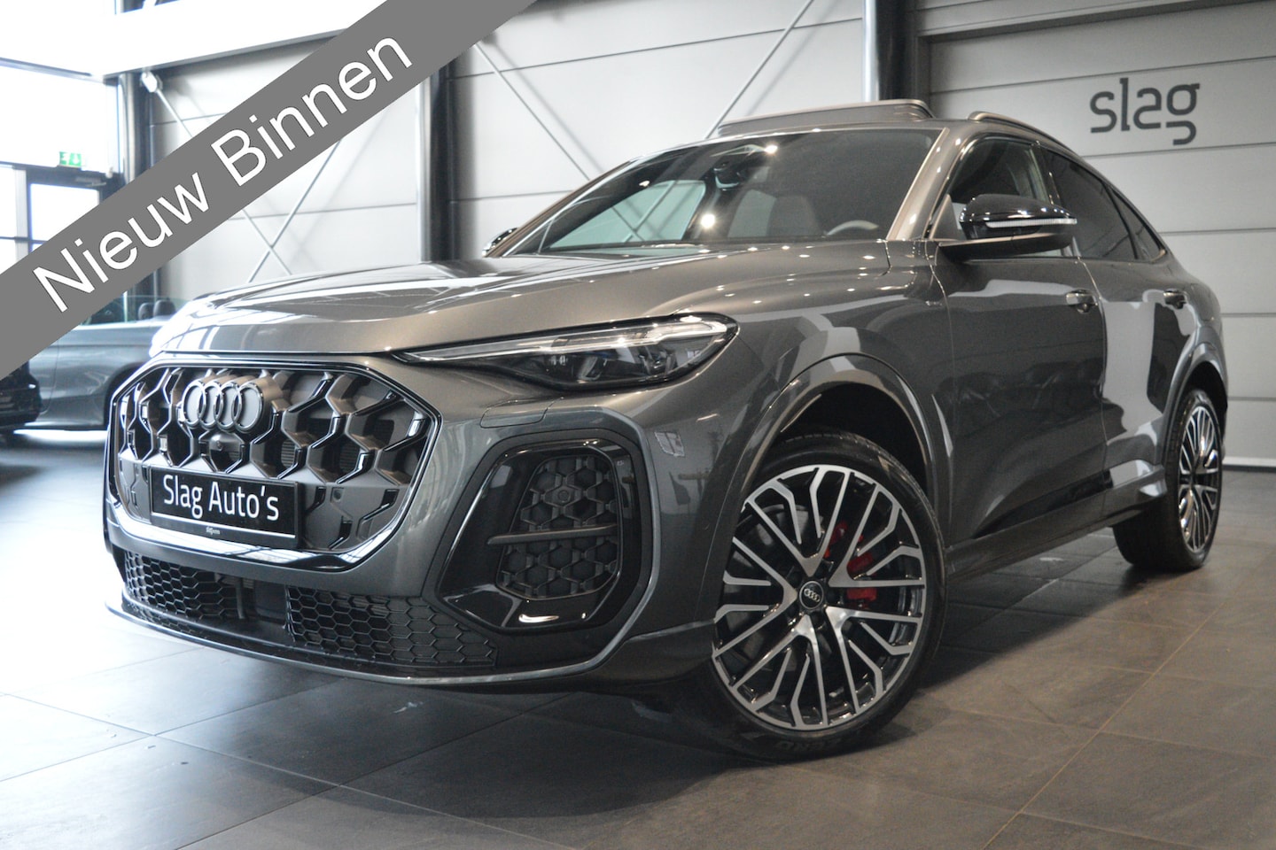 Audi Q5 Sportback - 2.0 TFSI e-hybrid quattro S edition leer pano trekhaak 21 inch !! - AutoWereld.nl