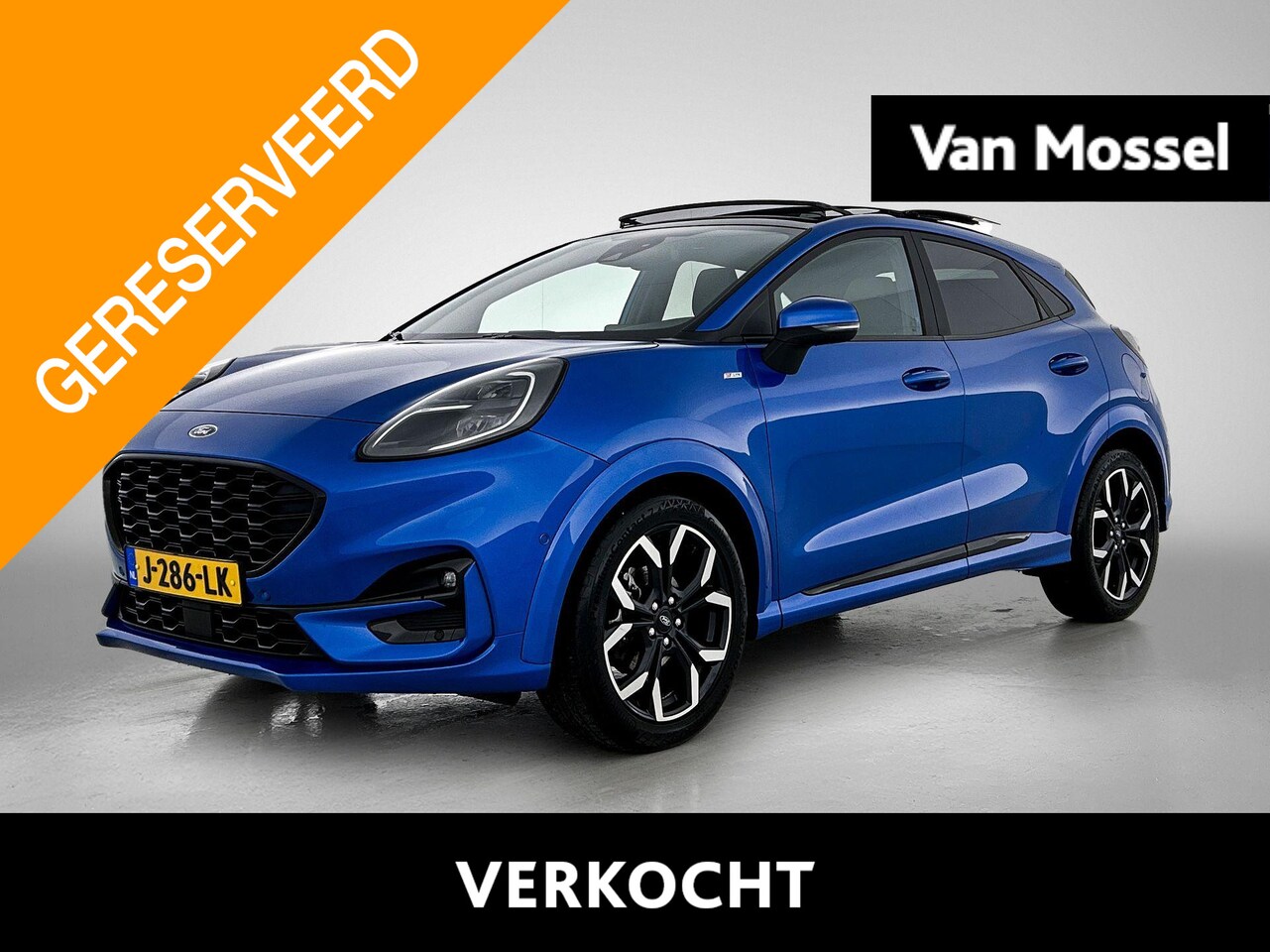 Ford Puma - 1.0 EcoBoost Hybrid ST-Line X First Edition Panoramadak | Adaptieve Cruise Control | LED K - AutoWereld.nl