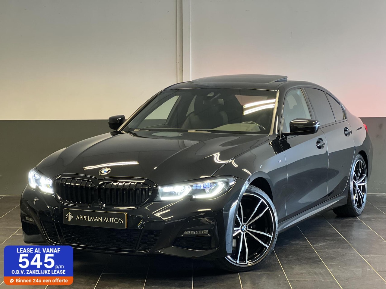 BMW 3-serie - 318i High Executive NAP|BMW Garantie|Laser|Stuurverw.|Elekt.Kofferklep|Schuifdak|Dodehoek| - AutoWereld.nl