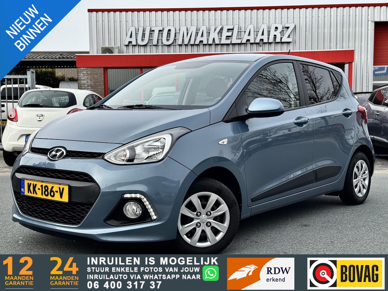 Hyundai i10 - 1.0i i-Motion Go! NAP CarPlay CLIMA NAVI - AutoWereld.nl