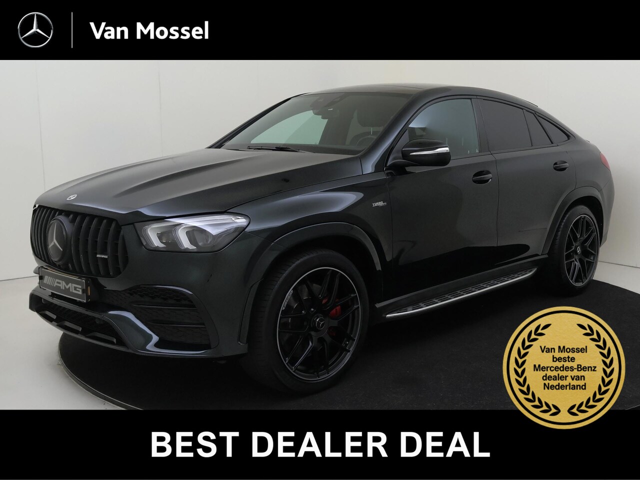 Mercedes-Benz GLE-Klasse Coupé - AMG 53 4MATIC+ Ultimate /Panoramadak /Rijassistentiepakket /AMG Ride control /Burmester /E - AutoWereld.nl