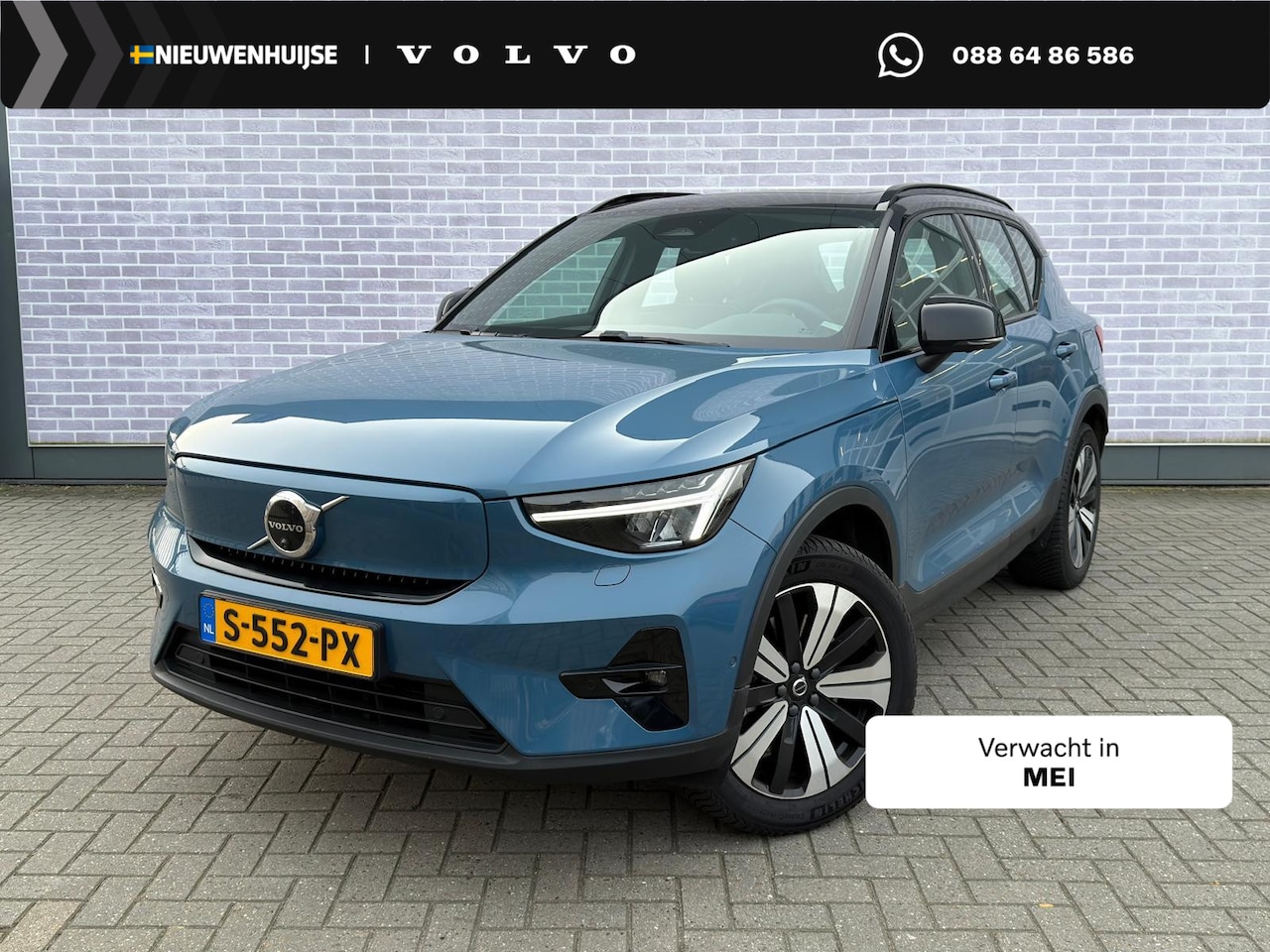 Volvo XC40 - Recharge Ultimate 70 kWh | Schuif-/Kanteldak | Stuur-/Stoelverwarming | 360 Camera  |Elekt - AutoWereld.nl