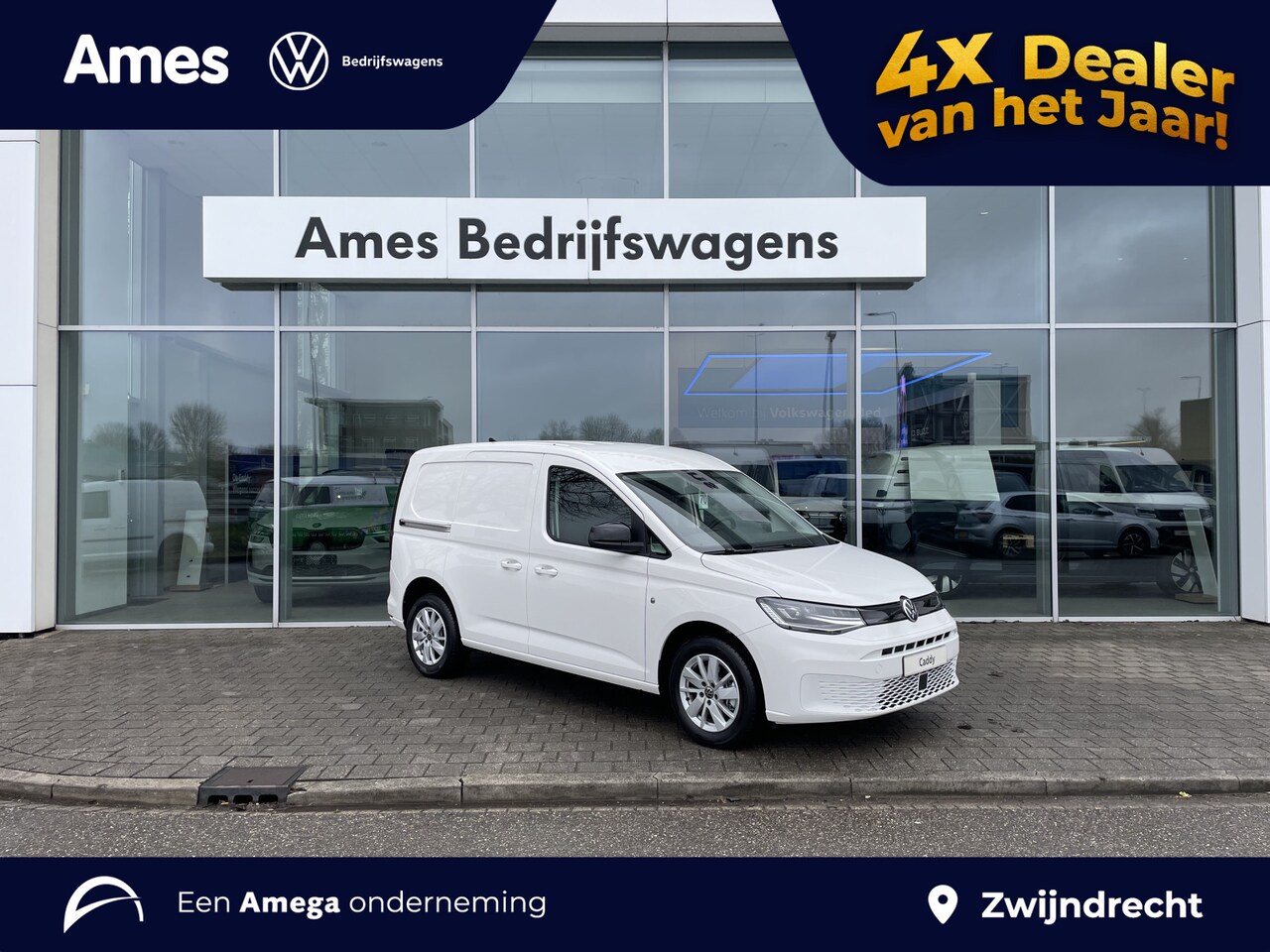 Volkswagen Caddy Cargo - 2.0 TDI Style 122pk DSG | Trekhaak | App-Connect | Ergo comfort | Excl BTW/ incl BPM - AutoWereld.nl