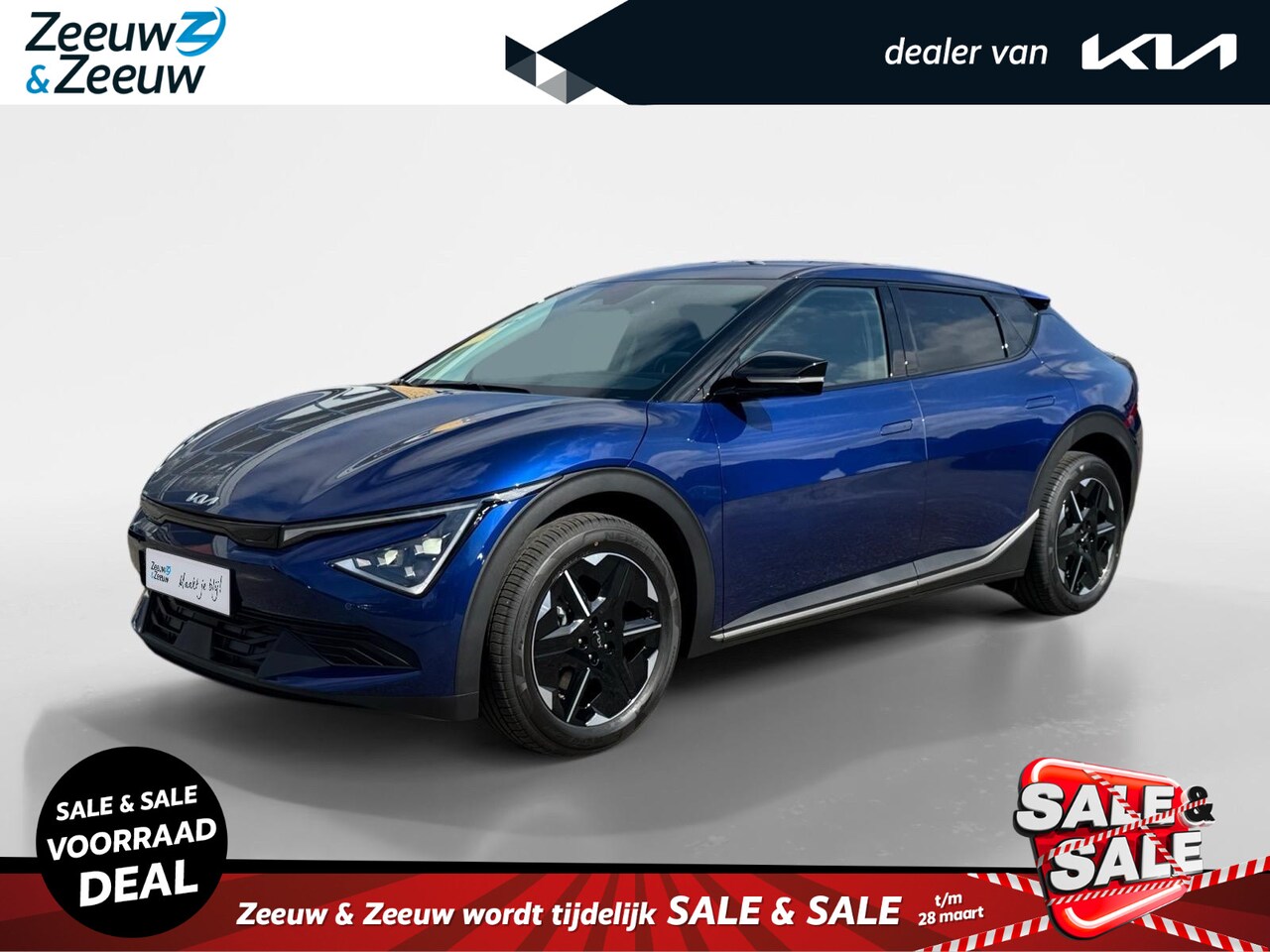 Kia EV6 - Light Edition 63 kWh | Enkele kleuren op voorraad bel voor info | NU MET €2.000,- inruilpr - AutoWereld.nl