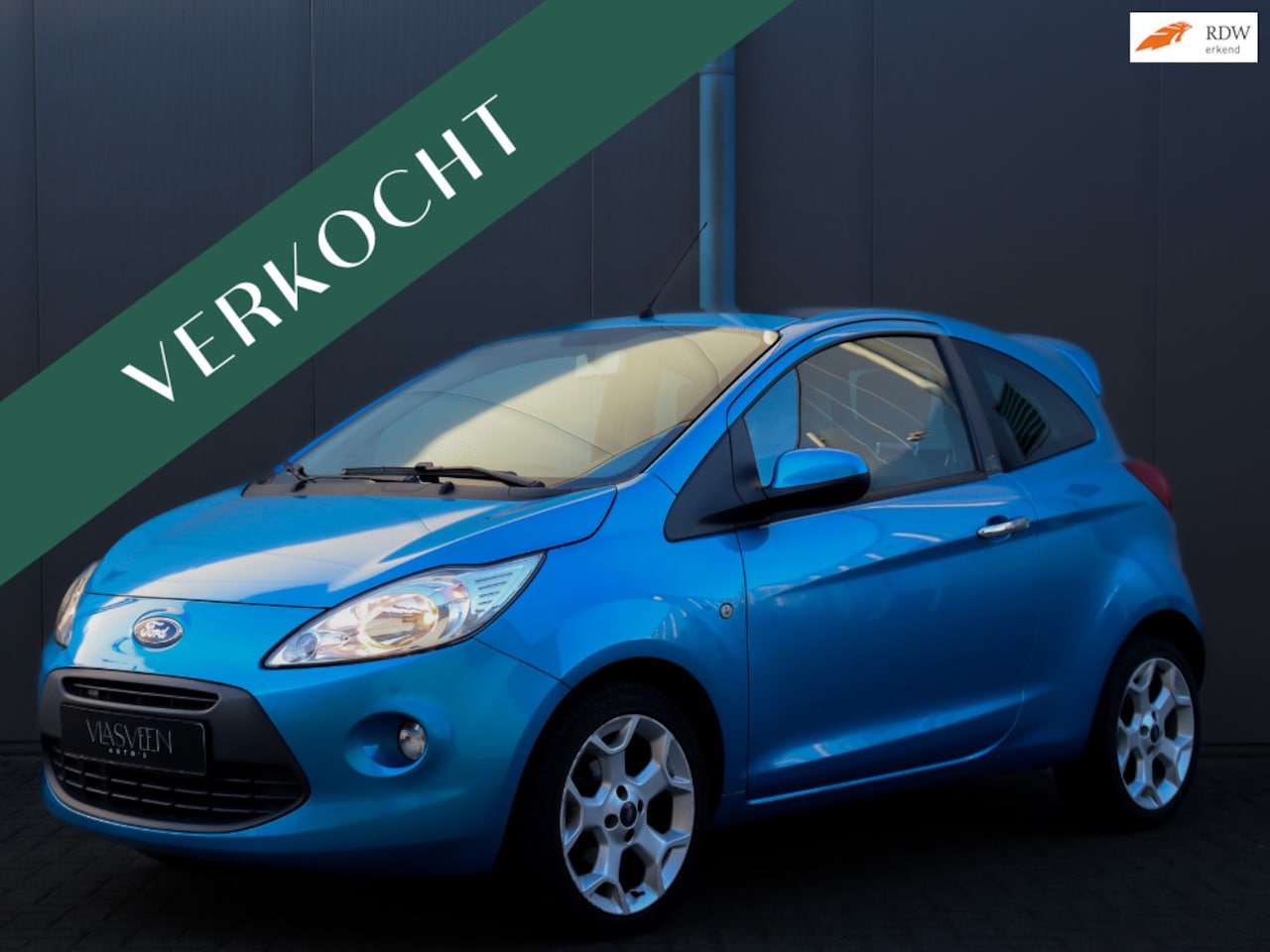 Ford Ka - 1.2 Titanium X ste eigenaar! Clima, Panodak, Full!!! - AutoWereld.nl