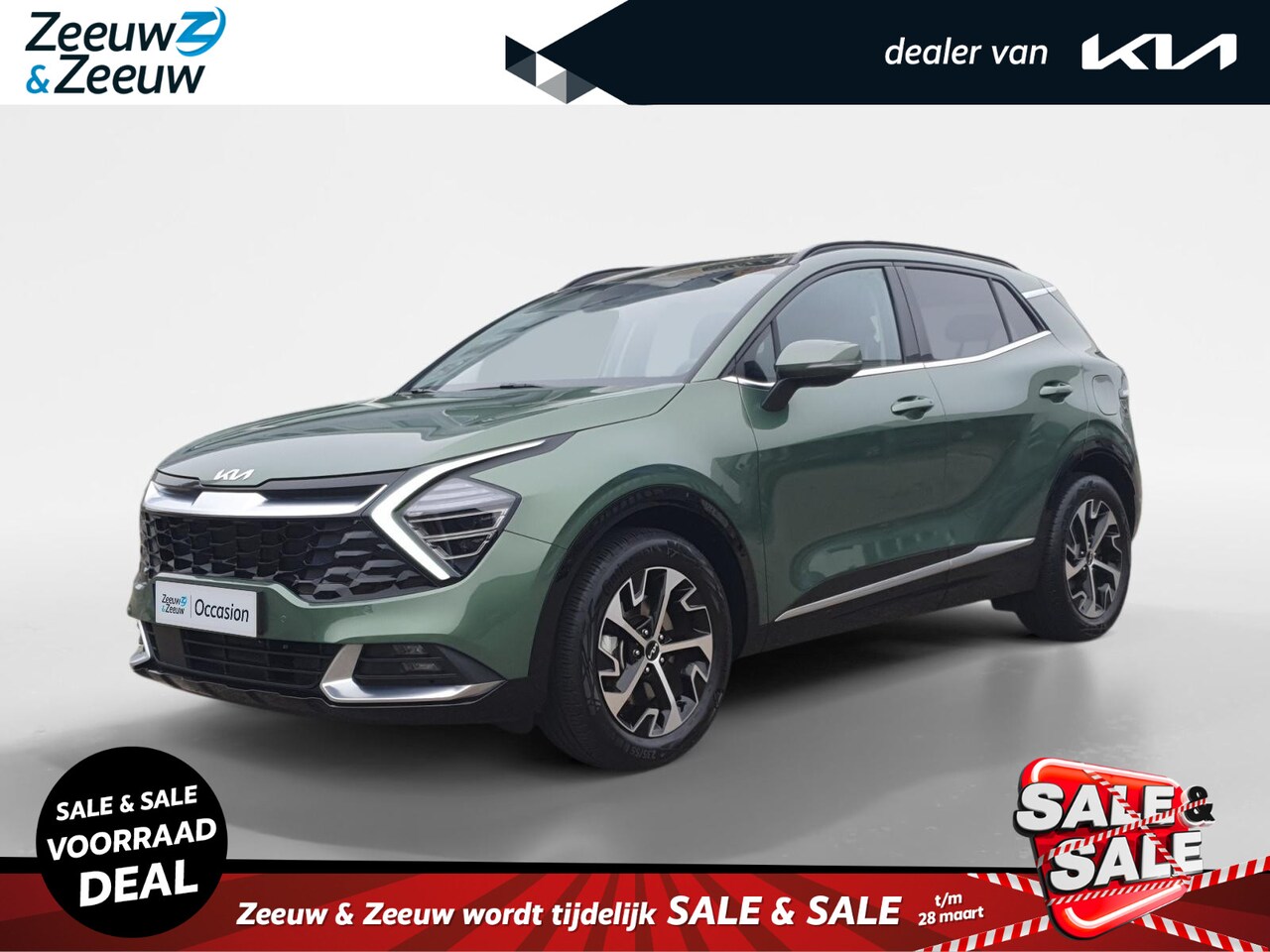 Kia Sportage - 1.6 T-GDi Hybrid DynamicPlusLine | Stoel en stuurverwarming | Panorama schuifdak | Dodehoe - AutoWereld.nl