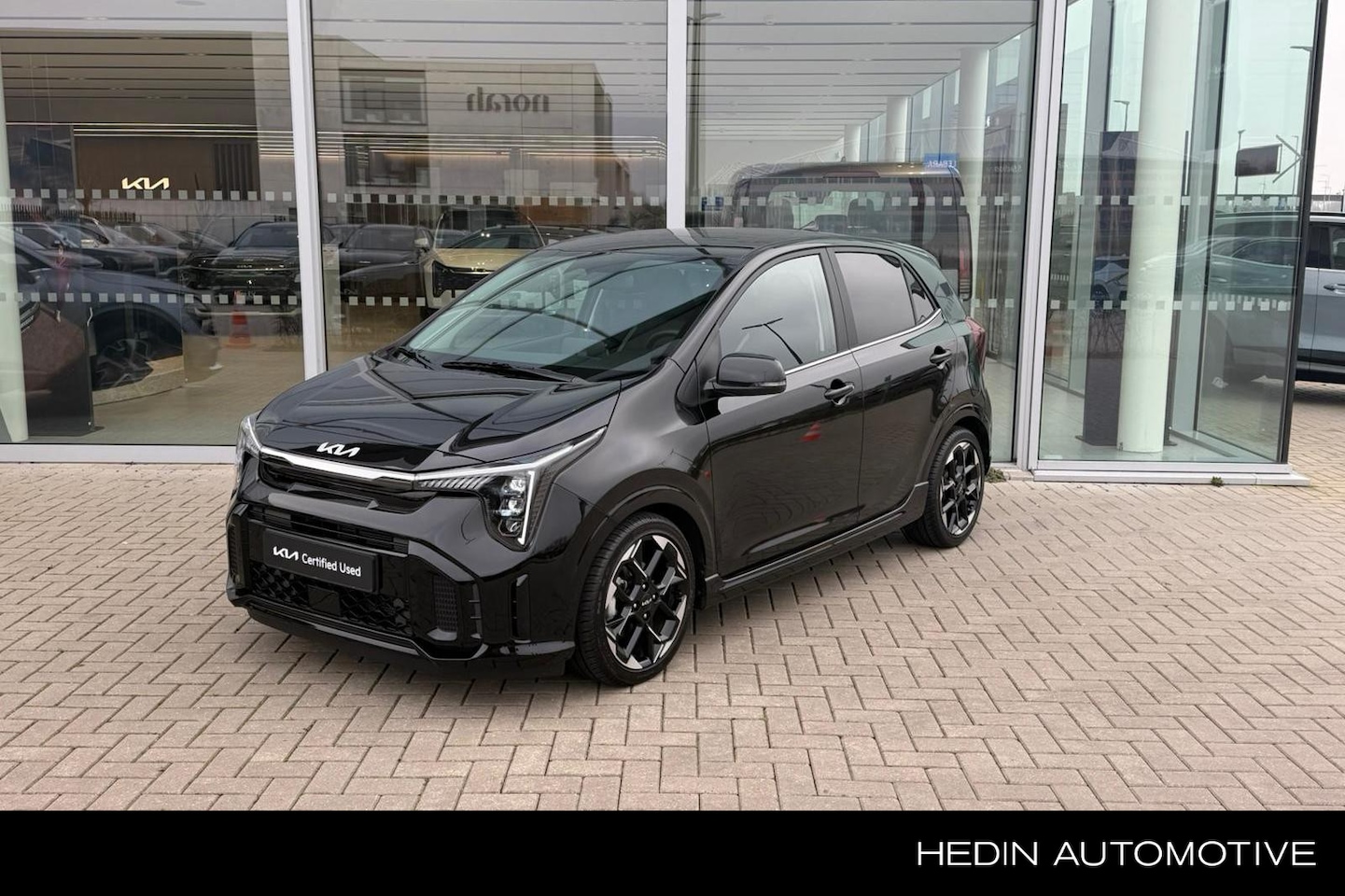 Kia Picanto - 1.0 DPI GT-Line Automaat | Open dak | Leder | Navigatie | Camera | Climate control | Stoel - AutoWereld.nl