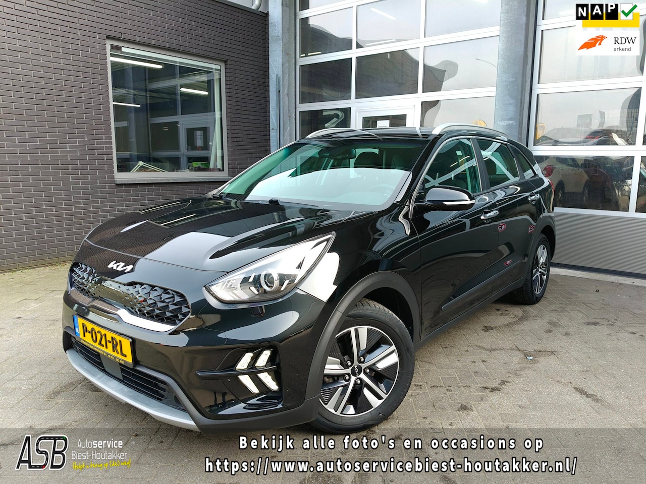 Kia Niro - 1.6 GDi Hybrid DynamicLine | Automaat | Carplay | Camera | Navigatie | ACC | Lane Assist - AutoWereld.nl