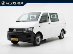 Volkswagen Transporter - 2.0 TDI L2H1 Dubbel Cabine | 6-Persoons | Airco | Navigatie | Trekhaak
