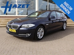 BMW 5-serie Touring - 528i 258 PK 6-CILINDER AUT. + LEDER | STOELVERW. | NAVIGATIE