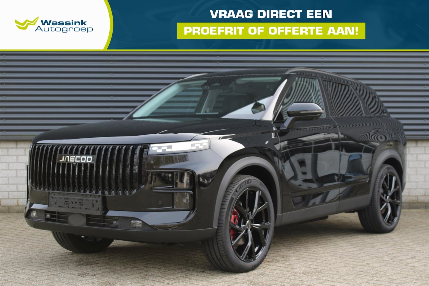 Jaecoo 7 - ***BLACK EDITION*** 1.5 TGDi PHEV 348pk Automaat | Panoramadak I Stoelventilatie I Adaptiv - AutoWereld.nl