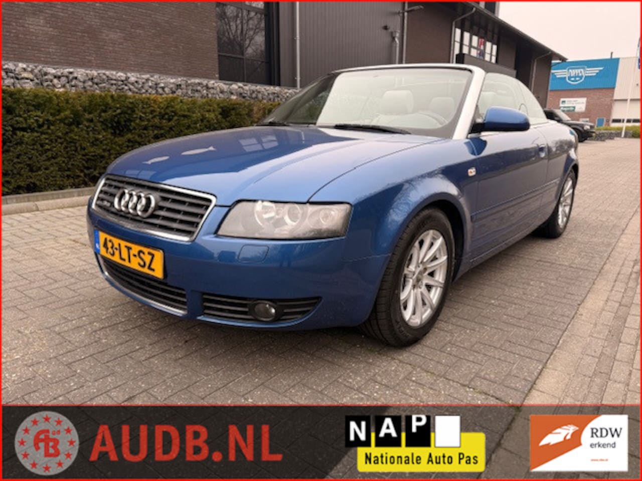 Audi A4 Cabriolet - 3.0 V6 Exclusive|AUTOMAAT|VOL LEDER| DEALER ONDERHOUDEN| - AutoWereld.nl