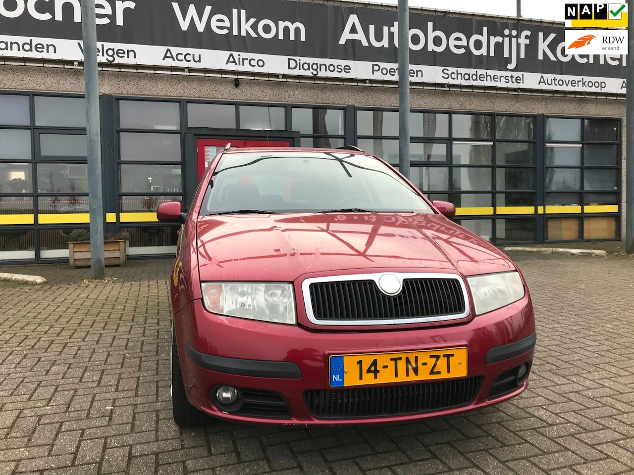 Skoda Fabia Combi - 1.4-16V Spirit+ - AutoWereld.nl