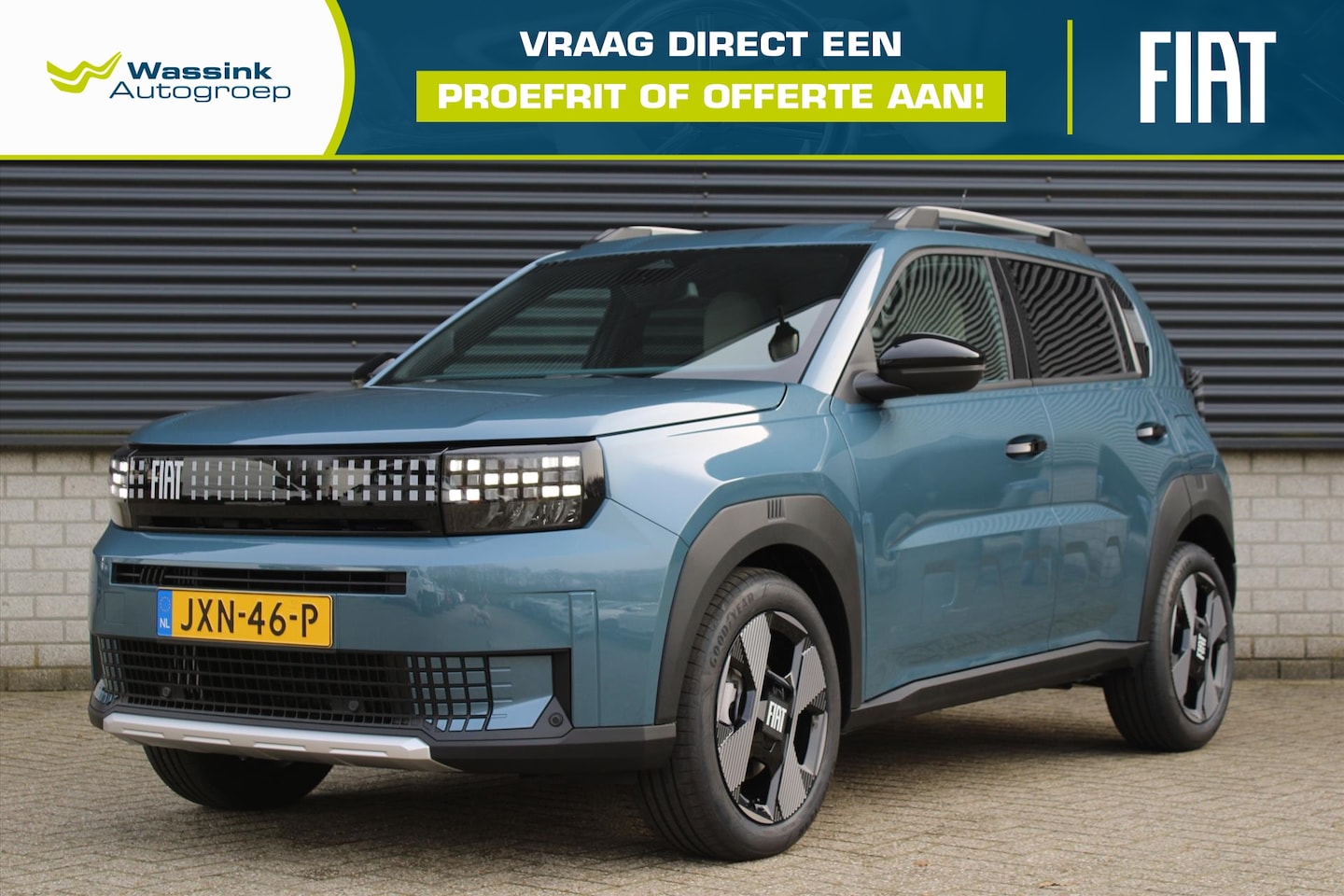 Fiat Grande Panda - 1.2 Hybrid 100pk eDCT6 La Prima | Stoel- en stuurverwarming | Apple Carplay/Android Auto| - AutoWereld.nl