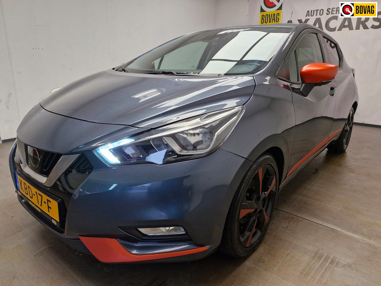 Nissan Micra - 0.9 IG-T N-LINE ! KM GARANTIE ! BOVAG GARANTIE ! LUXE UITVOERING ! - AutoWereld.nl