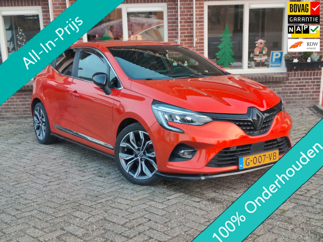 Renault Clio - 1.0 TCe Intens NIEUW MODEL Carplay Cruise Clima Navi LMV - RIJKLAAR - - AutoWereld.nl