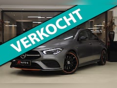 Mercedes-Benz CLA-Klasse - 220 ORANGE Edition AMG Line PANO/NAVI/DODEHOEK/LANEASSIST/SFEER/CAM/LEER/BOMVOLL