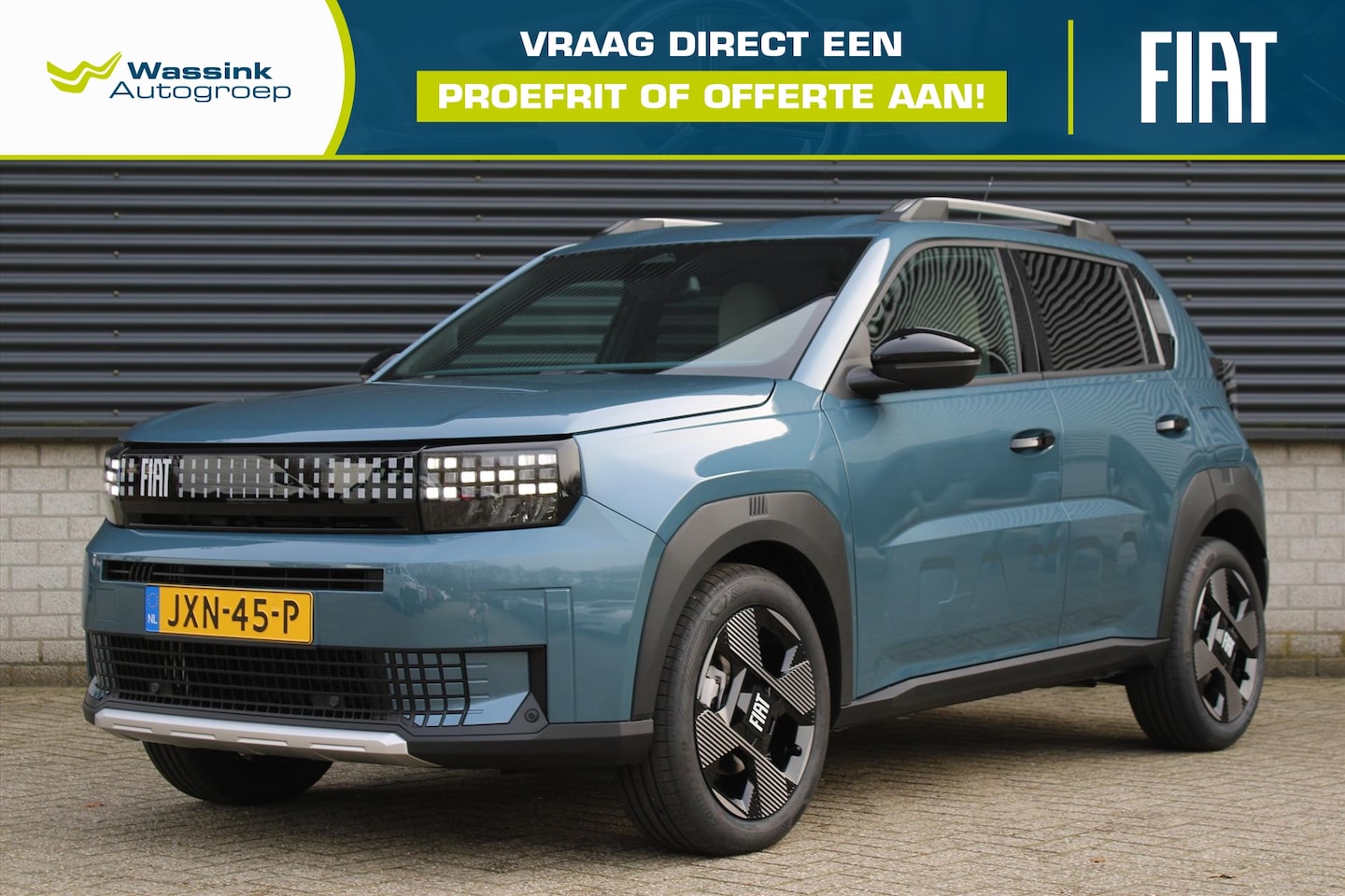 Fiat Grande Panda - 1.2 Hybrid 100pk eDCT6 La Prima | Stoel- en stuurverwarming | Apple Carplay/Android Auto| - AutoWereld.nl