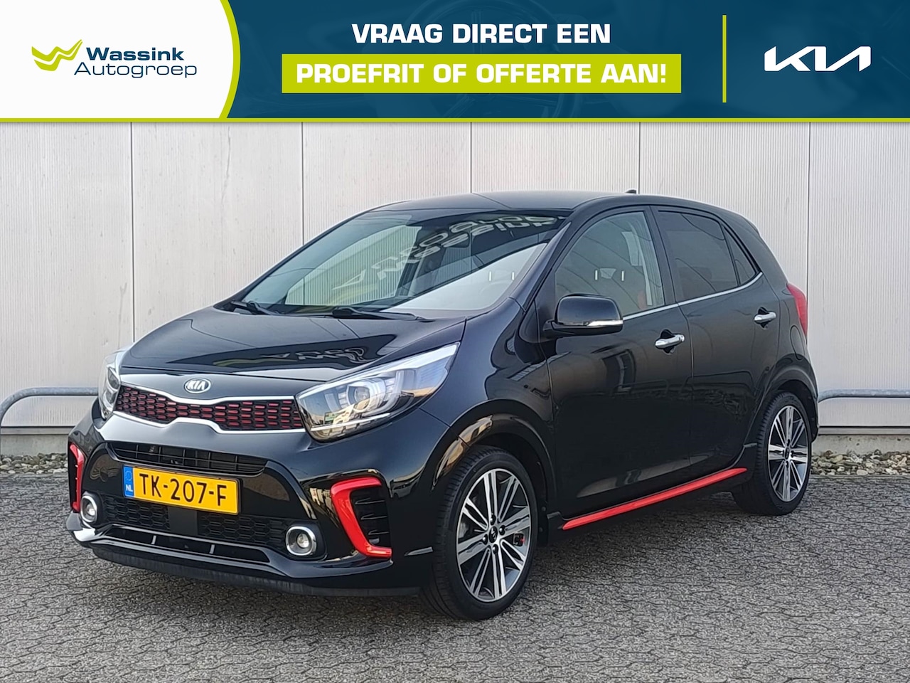 Kia Picanto - 84pk 5-zits GT-Line | Parkeercamera | Navigatie | Stoel/Stuurverwarming - AutoWereld.nl