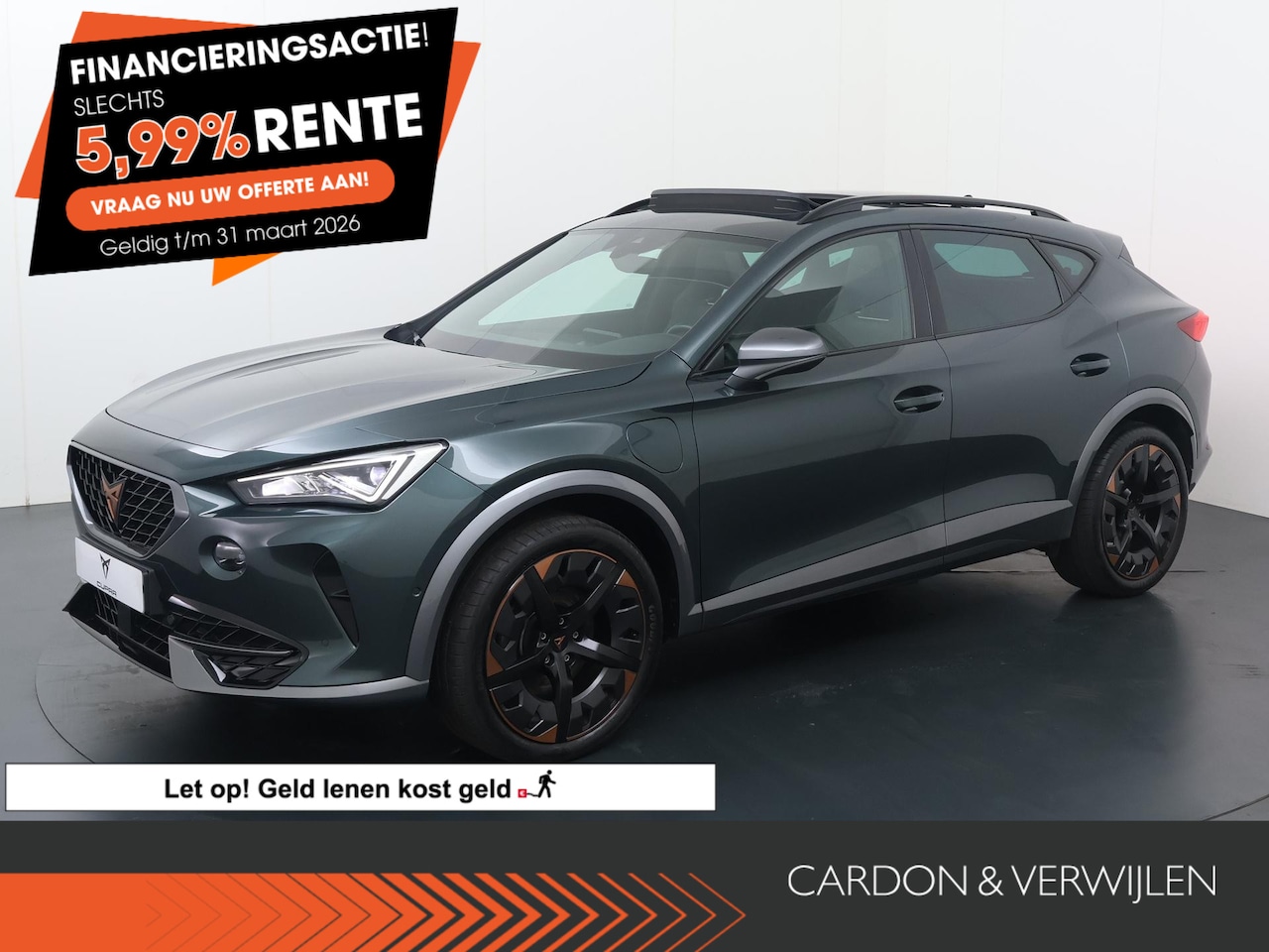 CUPRA Formentor - 1.4 e-Hybrid VZ Performance | 204 PK | SoH 91% | Trekhaak wegklapbaar | Panoramadak | 19" - AutoWereld.nl