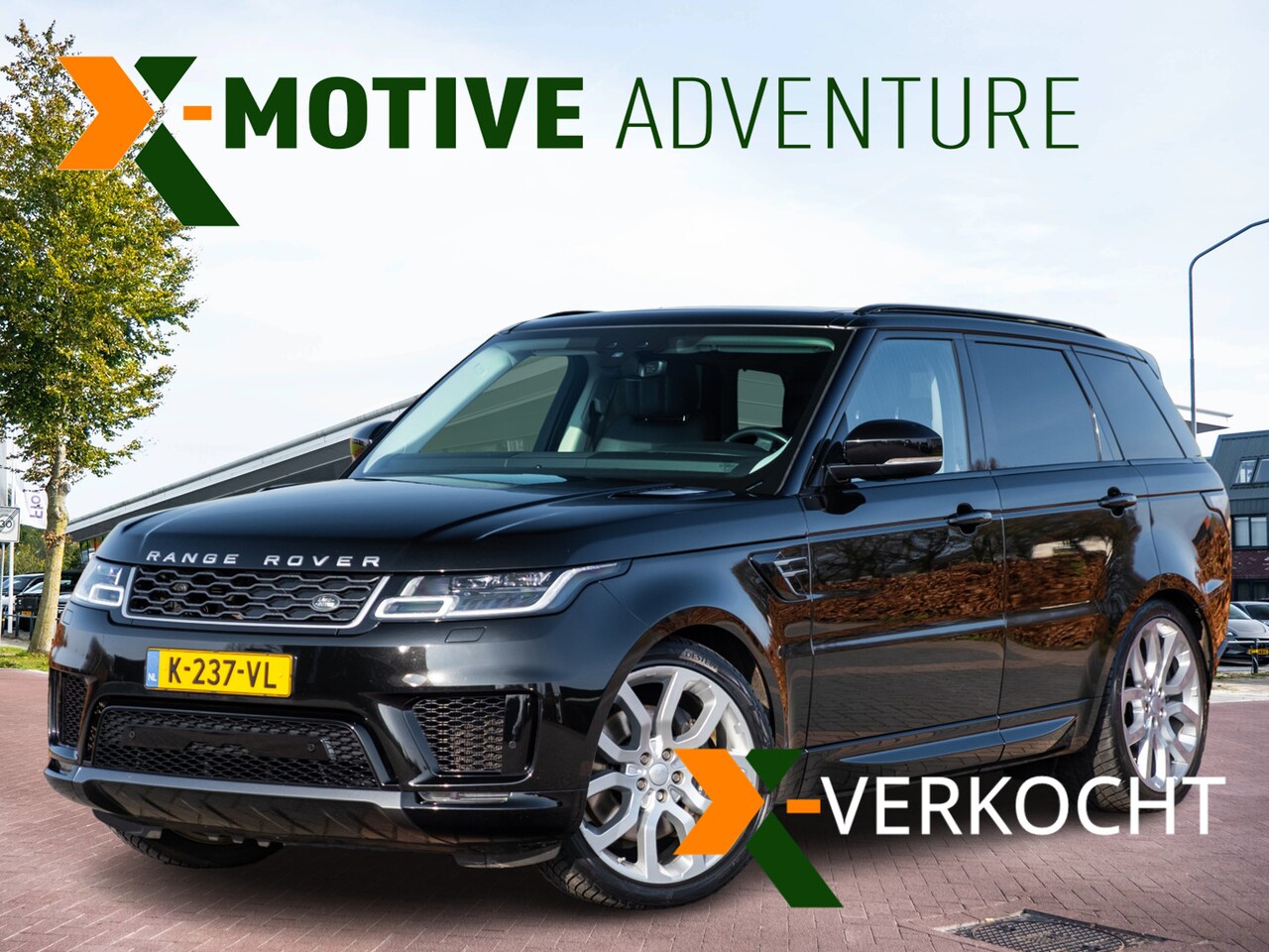 Land Rover Range Rover Sport - P400e HSE Dynamic Stealth MY21 | Panodak | Meridian Surround | Volleder | Matrix LED | Car - AutoWereld.nl