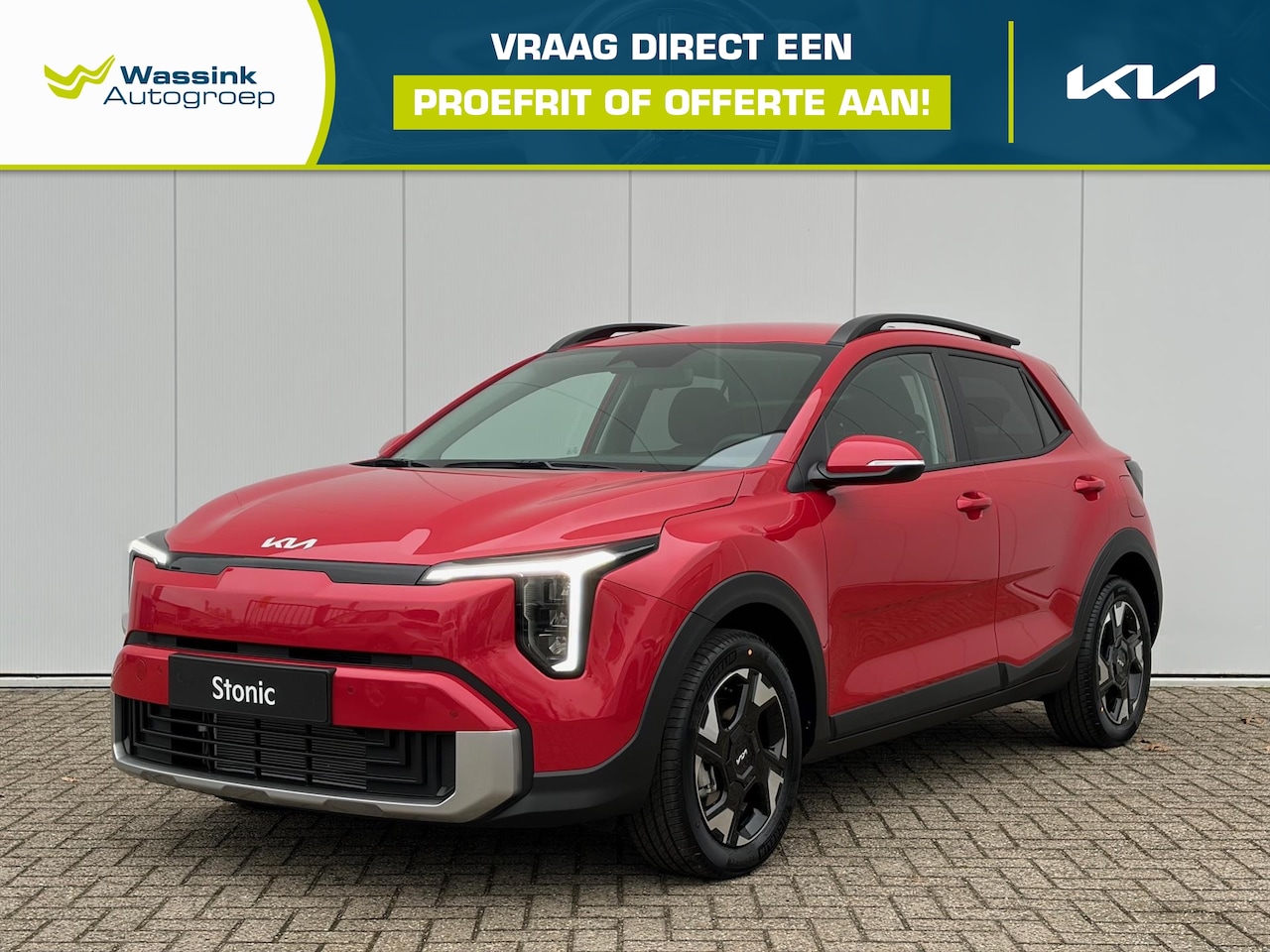 Kia Stonic - 1.0 T-GDi MHEV 115pk DCT7 DynamicPlusLine | Camera achter | Lane assist | Carplay | Stoel- - AutoWereld.nl