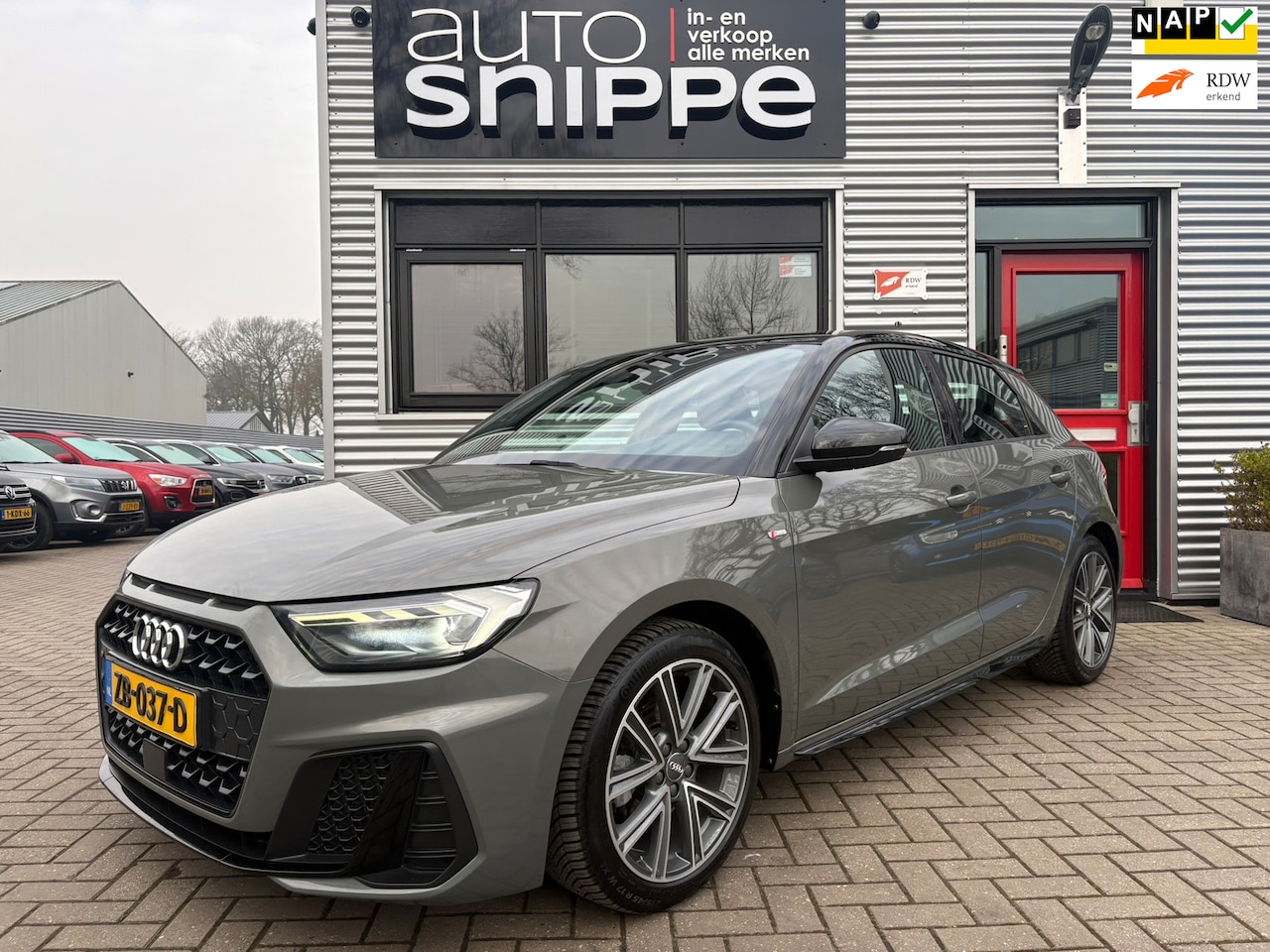 Audi A1 Sportback - 30 TFSI S Line Pro Line S -2 TONE-AIRCO-STOELVERWARMING-FULL LED-HALF LEDER-APPLE CARPLAY/ - AutoWereld.nl